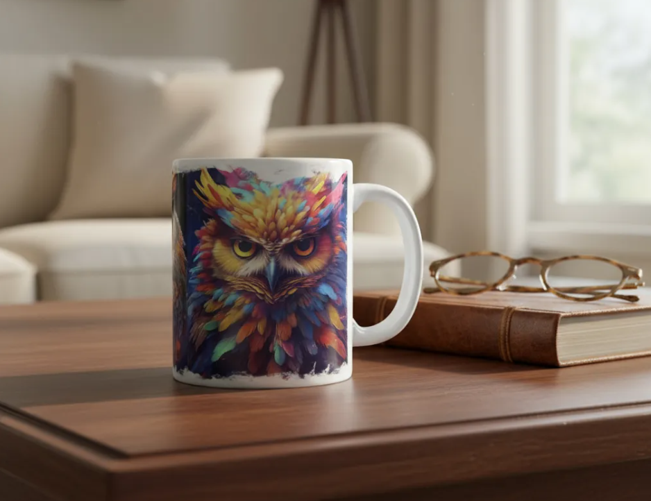 caneca coruja