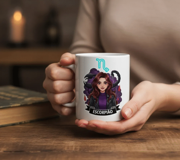 Caneca Signo Escorpião