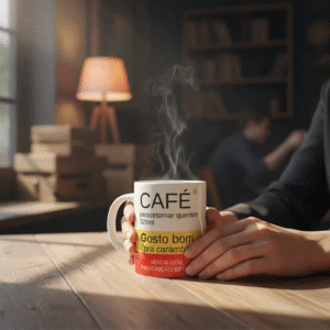 Caneca personalizada café